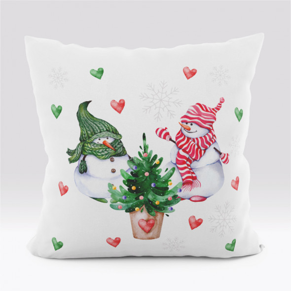 Poszewka dekoracyjna BAŁWANKI VELVET - 40x40 cm - 001