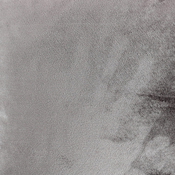 Poszewka dekoracyjna VELVI - 45x45 cm - jasny szary