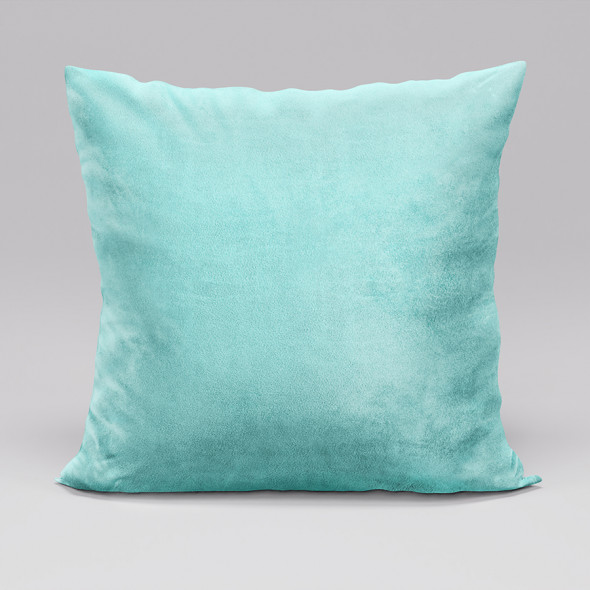 Poszewka dekoracyjna VELVI - 45x45 cm - miętowy