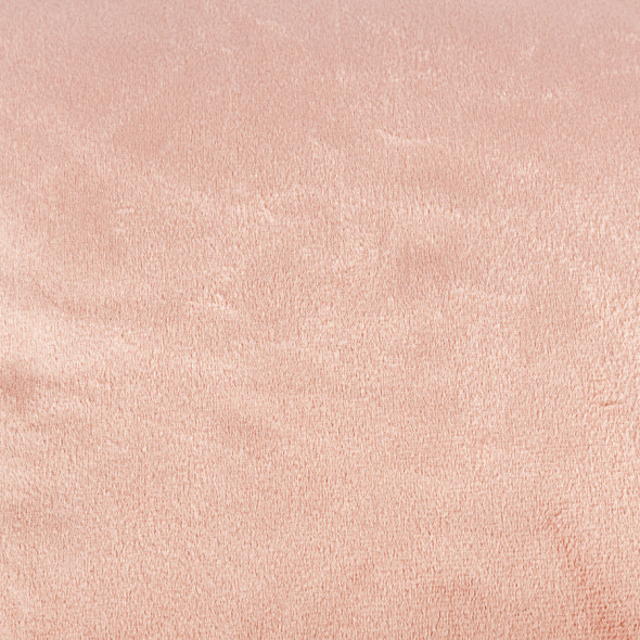 Poszewka dekoracyjna VELVI - 45x45 cm - pudrowy róż