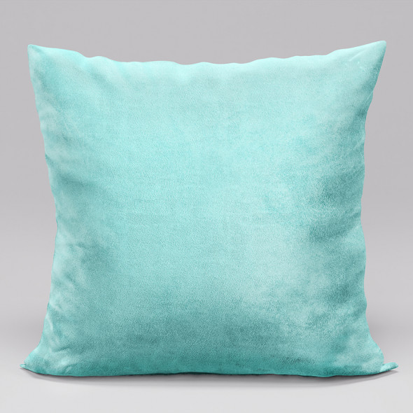 Poszewka dekoracyjna VELVI - 50x50 cm - miętowy