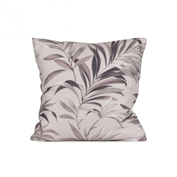 Poszewka drukowana MAKALA - 40x40 cm - beżowo-brązowy