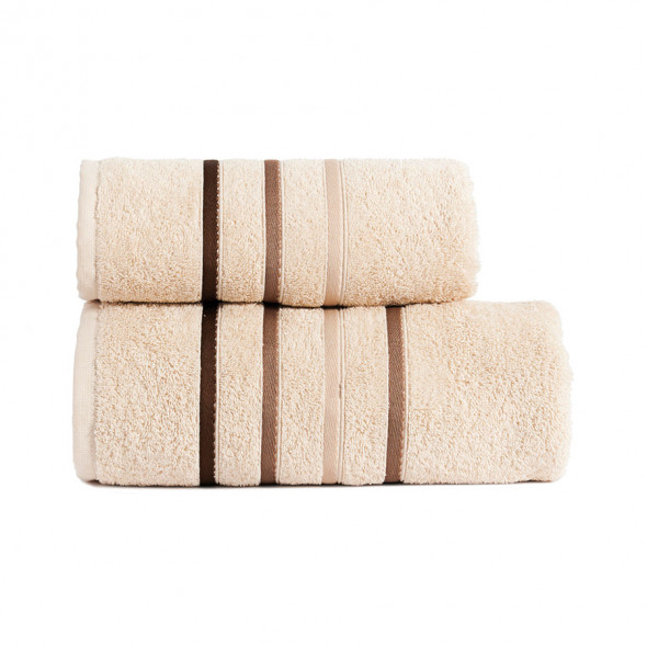 Ręcznik DOLCE - 50x90 cm - beżowy