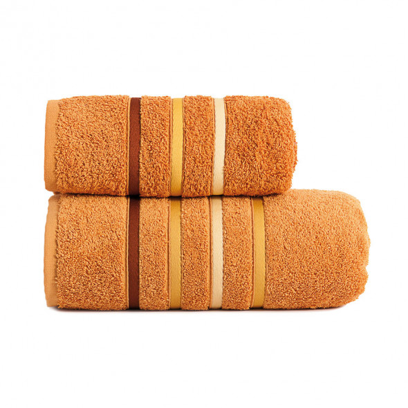 Ręcznik DOLCE - 70x140 cm - karmelowy