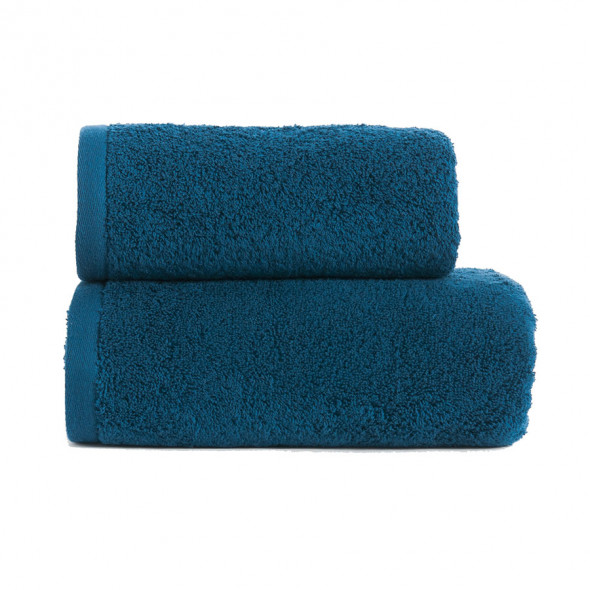 Ręcznik gładki EMILIO - 50x90 cm - granatowy