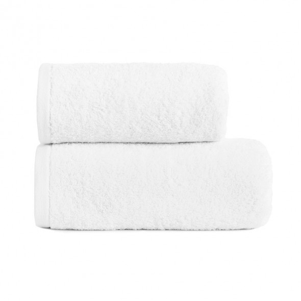 Ręcznik gładki EMILIO - 70x140 cm - biały