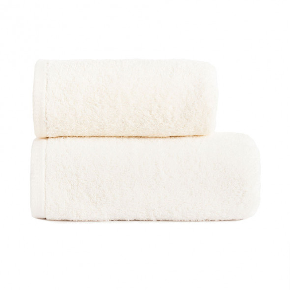 Ręcznik gładki EMILIO - 70x140 cm - kremowy