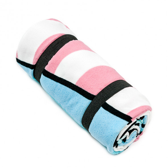 Ręcznik plażowy KOTEK - 90x170 cm - wielokolorowy