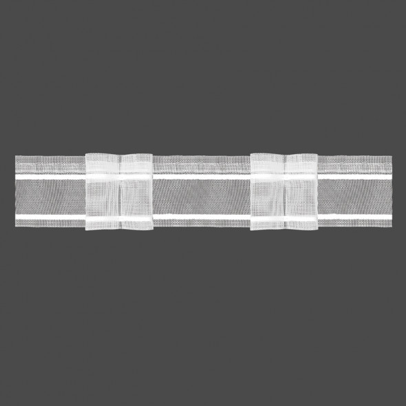 Taśma marszcząca z podwójną zakładką M/U2Z - 1:2 - 5 cm