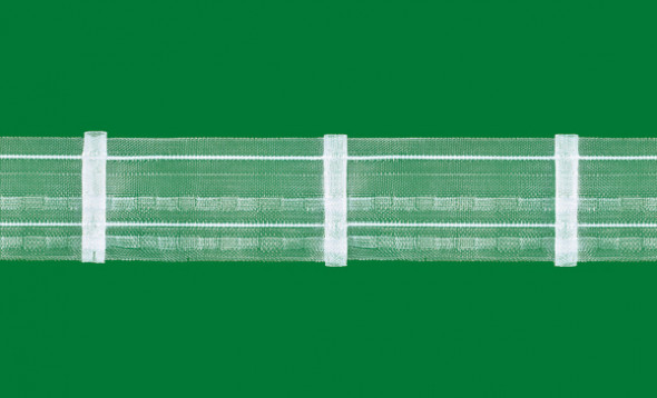 Taśma marszcząca z pojedynczą zakładką L/U4Z - 1:1,5 - 5 cm