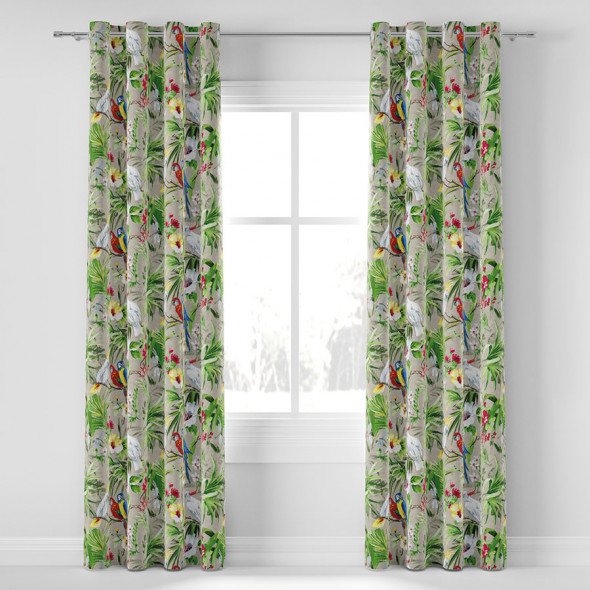 Tkanina dekoracyjna TROPIKANA - szerokość 140 cm - wielokolorowy