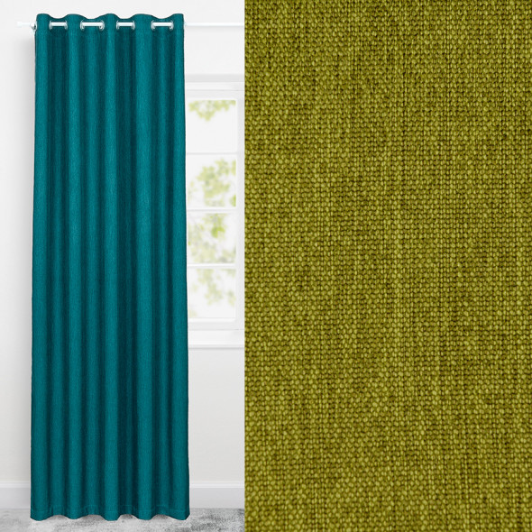 Tkanina jednobarwna MORGAN 020 - wysokość 280 cm - zielony