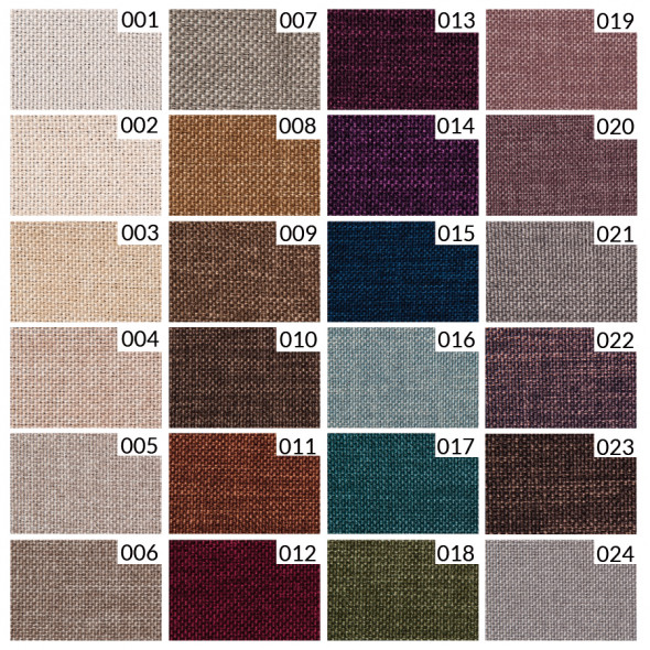 Tkanina jednobarwna typu blackout DANTE-023 - wysokość 300 cm - czekoladowy brąz