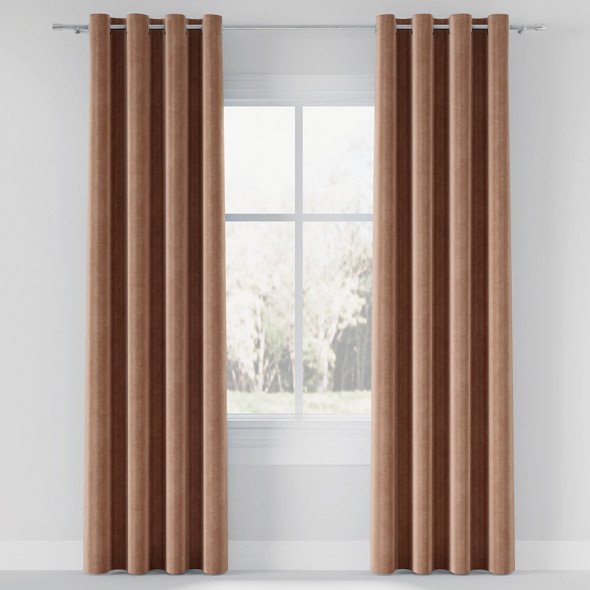 Tkanina jednobarwna VELVET-006 - szerokość 150 cm - nude