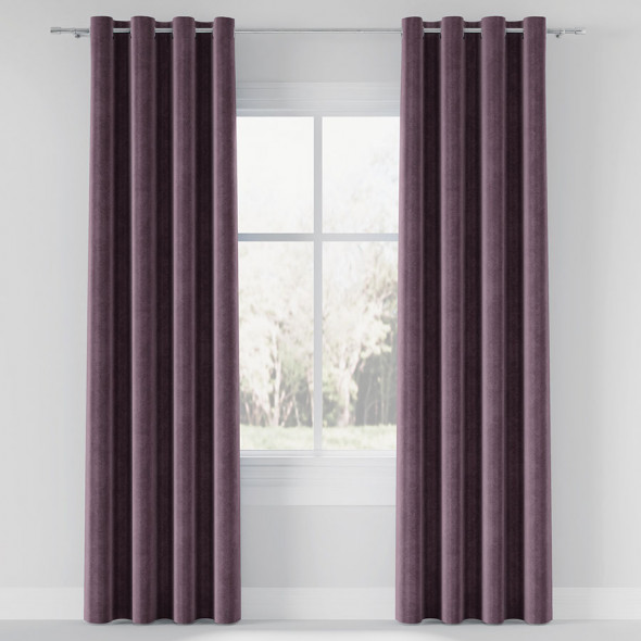 Tkanina jednobarwna VELVET-033 - szerokość 150 cm - wrzosowy