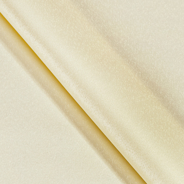 Tkanina obrusowa atłas TOATLA - szerokość 170 cm - kremowy