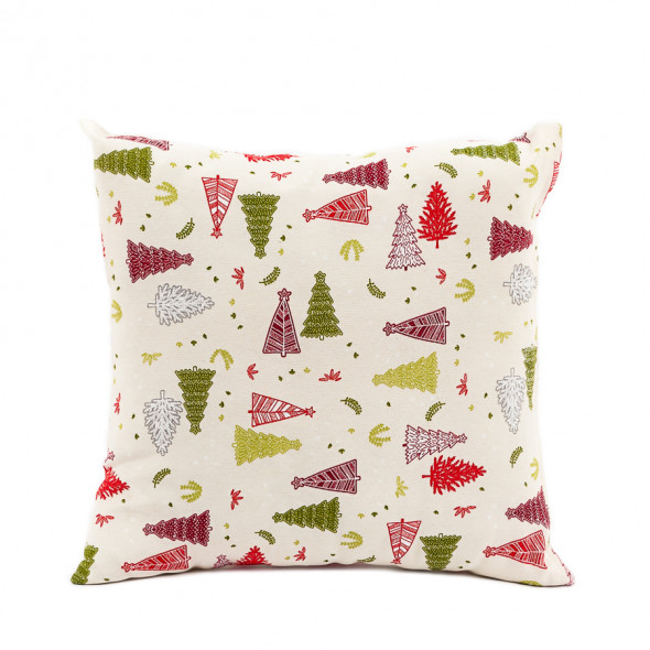 Tkanina zasłonowa świąteczna TZ7030-005 - szerokość 140 cm - wielokolorowa