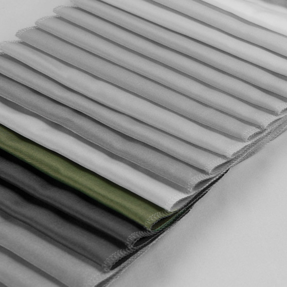 Tkanina zasłonowa typu tafta 015275-013 - wysokość 300 cm - khaki