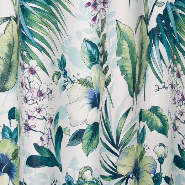 Zasłona gotowa na przelotkach IDELLA - 260x140 cm - wielokolorowy