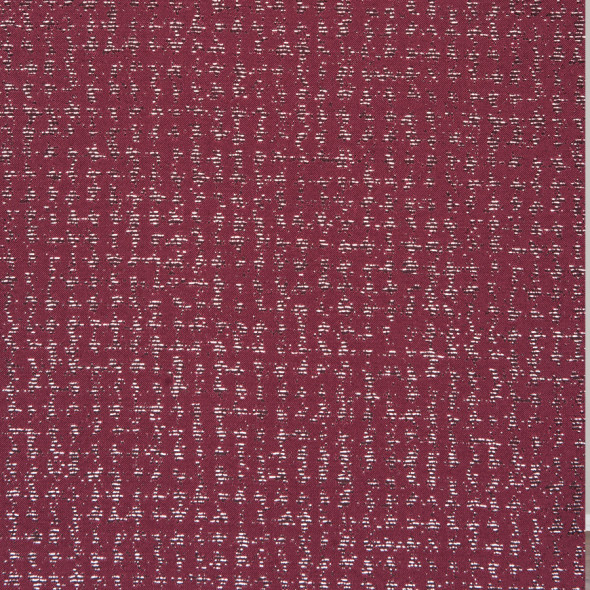 Zasłona gotowa na przelotkach TINSEL 014 - 250x140 cm - bordowa