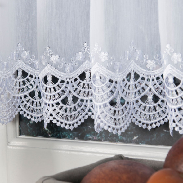 Zazdrostka z aplikacją 044071 - wysokość 45 cm - biały