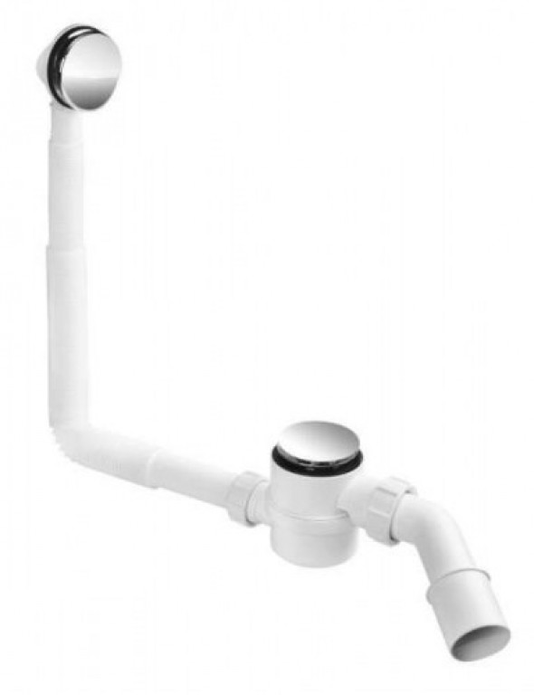 McAlpine HC2600CL zestaw odpływowo-przelewowy klik-klak do wanny i głębokiego brodzika