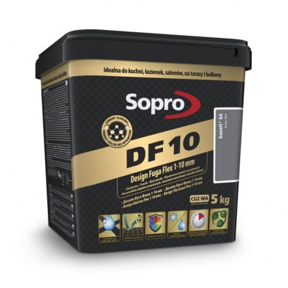 Sopro DF10 fuga bazalt 64 , 5kg