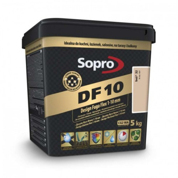 Sopro DF10 fuga beżowa 32 , 5kg