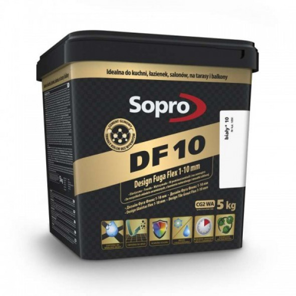 Sopro DF10 fuga biała 10 , 5kg