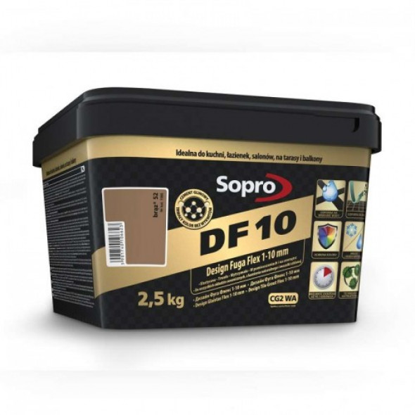 Sopro DF10 fuga brąz 52 , 2,5kg