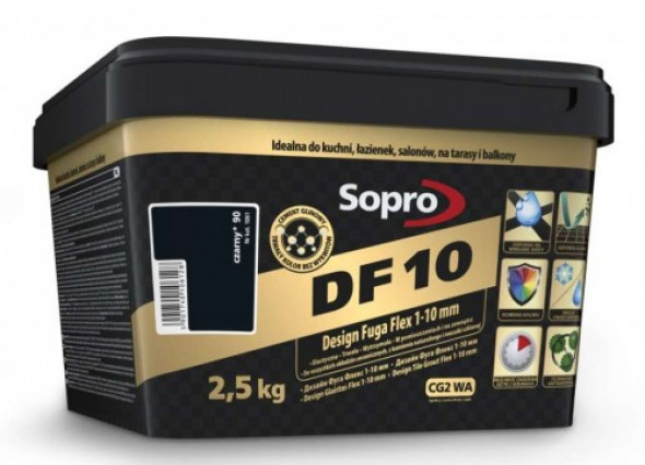 Sopro DF10 fuga czarna 90 , 2,5kg