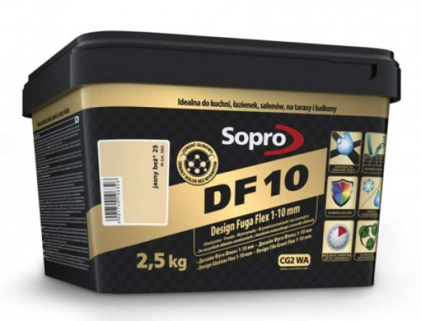 Sopro DF10 fuga jasny beż 29 , 2,5kg