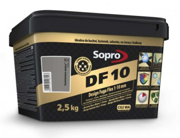 Sopro DF10 fuga kamienno-szara 22 , 2,5kg