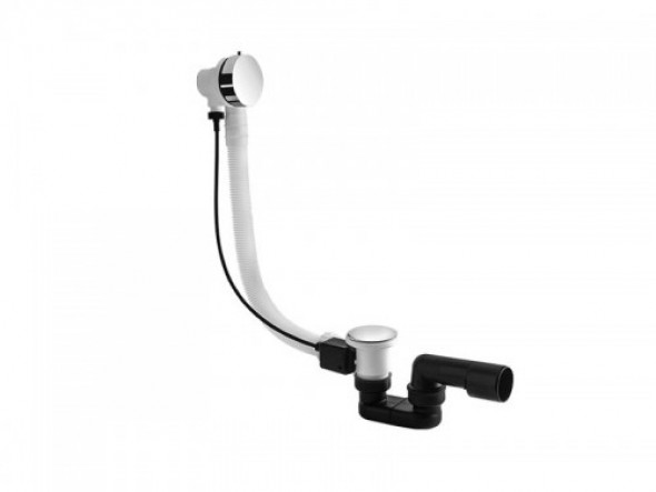 Vedo Minimalist 246M przelew wannowy z syfonem długość cięgna 55-70 cm, chrom