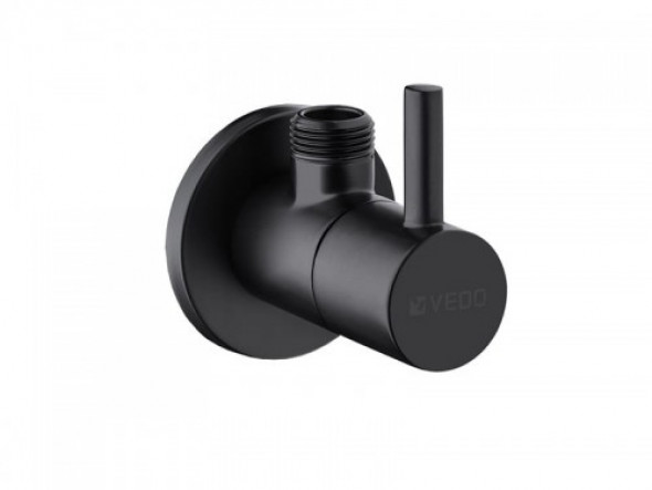 Vedo VZK0040/CZ zawór kątowy , czarny