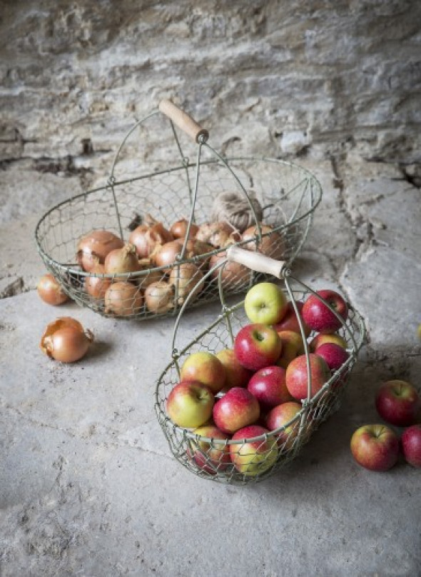 Druciany Kosz Agrestowa Zieleń