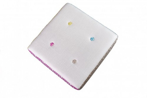 Kolorowo Kwadratowy Puf Cube