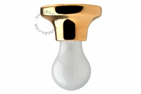 Lampa Zangra 001 Pokryta Warstwą 18K Złotem