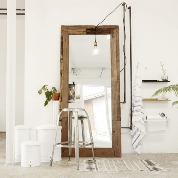 Lustro W Drewnianej Ramie Pure Nature House Doctor