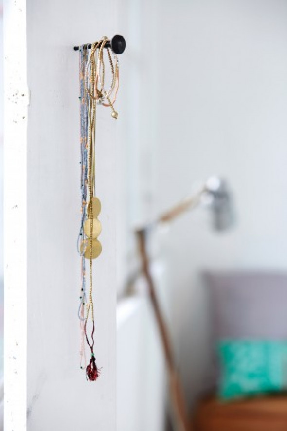 Wieszak Gwóźdź Czarny