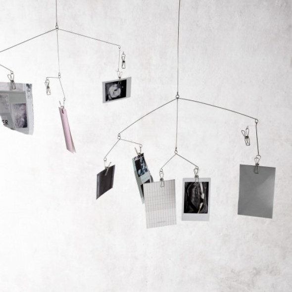 Wieszak Na Zdjęcia MOBILE Monograph Srebrny