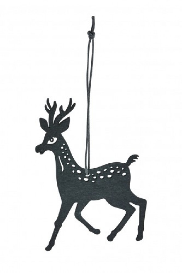Zawieszka Renifer Czarny