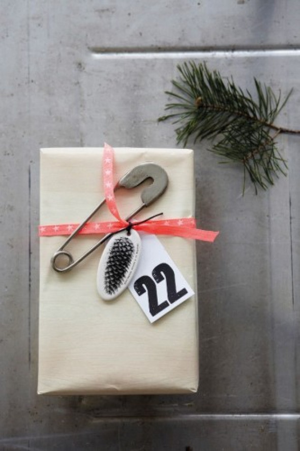 Zawieszki Świąteczne Porcelanowe Nature 3szt.