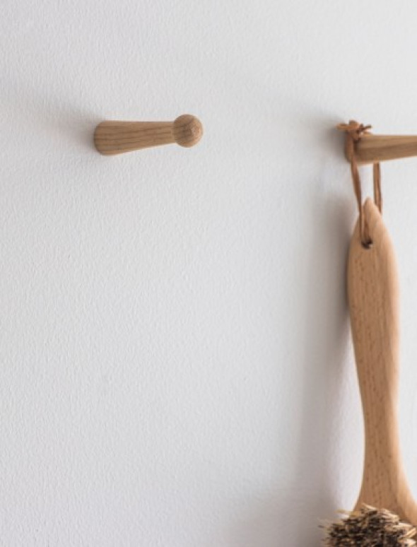 Zestaw Dwóch Wieszaków Dębowych Hambledon Garden Trading 2 szt.
