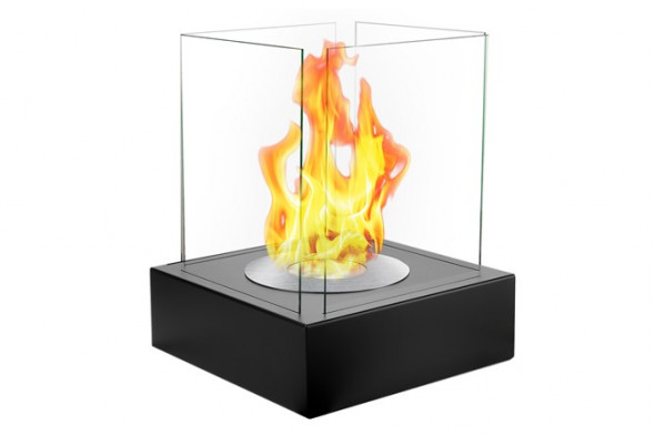 Biokominek wolnostojący Globmetal Garden czarny