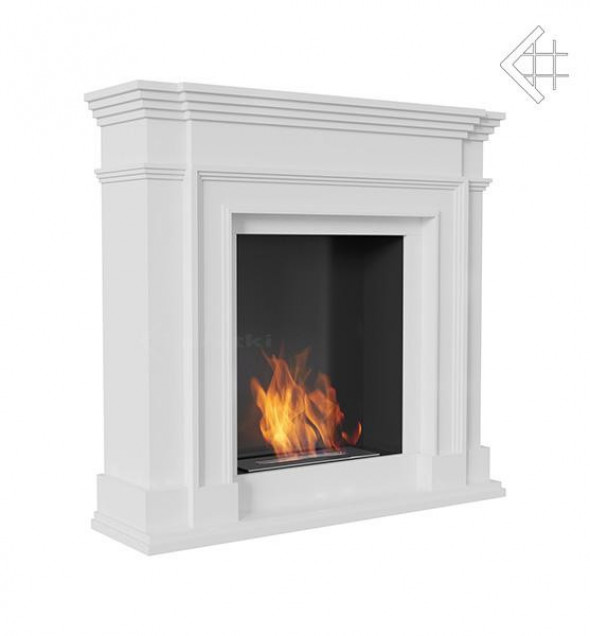 Biokominek wolnostojący LEGIONIS biały TÜV