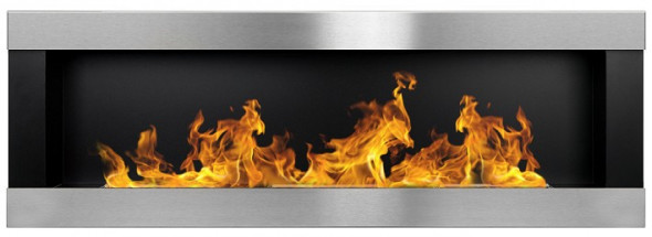 Biokominek zawieszany Archikart 120x40 Long Line inox TÜV