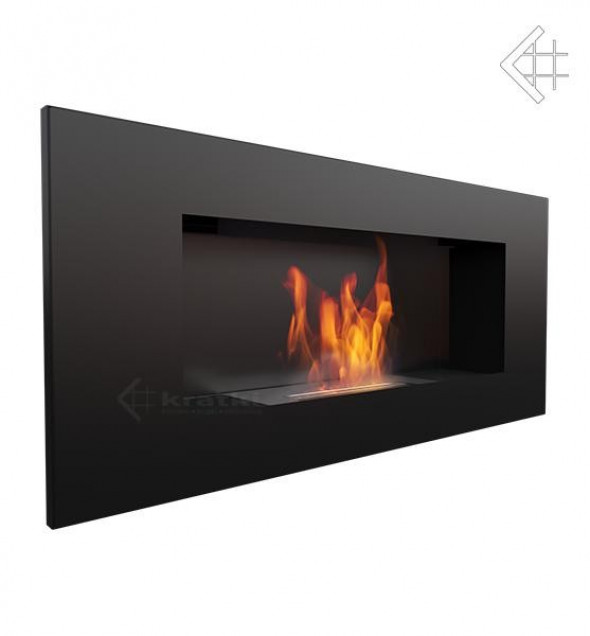 Biokominek zawieszany DELTA 2 czarny TÜV