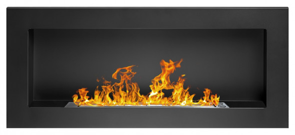 Biokominek zawieszany Globmetal 90x40 czarny TÜV