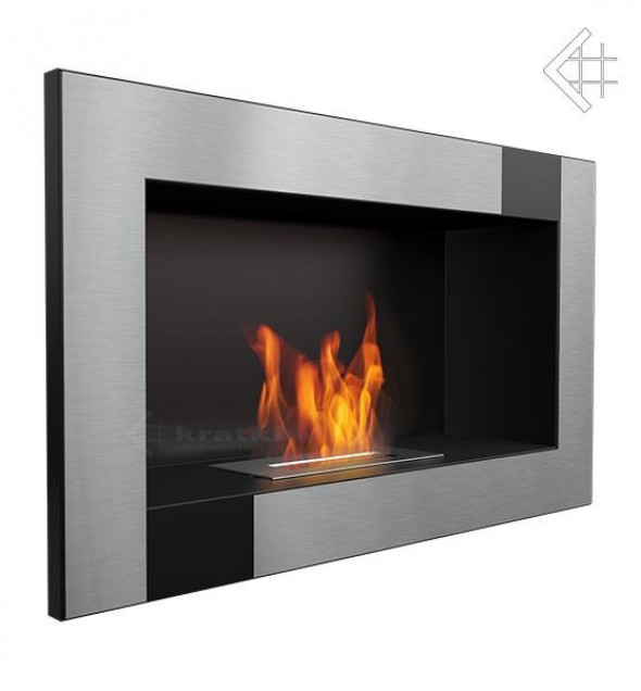 Biokominek zawieszany GOLF czarny QUBE TÜV